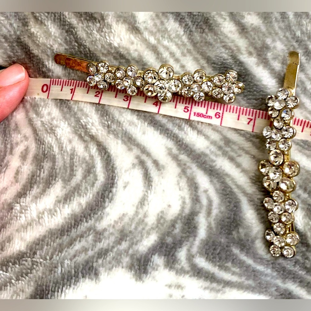 Flower hair pins - Picture 7 of 7